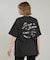 RVCA/BG04C213 半袖 Tシャツ バックプリント ルーズフィット FOIL PRINT LOSE FIT TEE ルーカ レディース ムラサキスポーツ