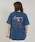 RVCA/BG04C213 半袖 Tシャツ バックプリント ルーズフィット FOIL PRINT LOSE FIT TEE ルーカ レディース ムラサキスポーツ