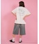 RVCA/BG04C213 半袖 Tシャツ バックプリント ルーズフィット FOIL PRINT LOSE FIT TEE ルーカ レディース ムラサキスポーツ