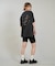 RVCA/BG04C213 半袖 Tシャツ バックプリント ルーズフィット FOIL PRINT LOSE FIT TEE ルーカ レディース ムラサキスポーツ