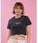 RVCA/BG04C214 半袖 Tシャツ クロップド丈 ショート丈 BIRD OF PREY CROPPED MINI ルーカ レディース ムラサキスポーツ