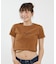 RVCA/BG04C214 半袖 Tシャツ クロップド丈 ショート丈 BIRD OF PREY CROPPED MINI ルーカ レディース ムラサキスポーツ