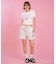 RVCA/BG04C216 半袖 Tシャツ クロップド丈 ショート丈 RHINESTONE MINI TEE ルーカ レディース ムラサキスポーツ