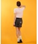 RVCA/BG04C216 半袖 Tシャツ クロップド丈 ショート丈 RHINESTONE MINI TEE ルーカ レディース ムラサキスポーツ