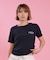 RVCA/BG04C217 半袖 Tシャツ クロップド丈 ショート丈 GOING NOWHERE BABY FIT ルーカ レディース ムラサキスポーツ