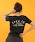 RVCA/BG04C217 半袖 Tシャツ クロップド丈 ショート丈 GOING NOWHERE BABY FIT ルーカ レディース ムラサキスポーツ