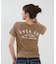 RVCA/BG04C217 半袖 Tシャツ クロップド丈 ショート丈 GOING NOWHERE BABY FIT ルーカ レディース ムラサキスポーツ