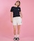 RVCA/BG04C217 半袖 Tシャツ クロップド丈 ショート丈 GOING NOWHERE BABY FIT ルーカ レディース ムラサキスポーツ