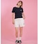 RVCA/BG04C217 半袖 Tシャツ クロップド丈 ショート丈 GOING NOWHERE BABY FIT ルーカ レディース ムラサキスポーツ