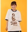 RVCA/BG04C218 半袖 Tシャツ オーバーサイズ HULA RINGER BAGGIE TEE ルーカ レディース ムラサキスポーツ