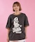 RVCA/BG04C218 半袖 Tシャツ オーバーサイズ HULA RINGER BAGGIE TEE ルーカ レディース ムラサキスポーツ