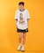 RVCA/BG04C218 半袖 Tシャツ オーバーサイズ HULA RINGER BAGGIE TEE ルーカ レディース ムラサキスポーツ