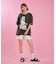 RVCA/BG04C218 半袖 Tシャツ オーバーサイズ HULA RINGER BAGGIE TEE ルーカ レディース ムラサキスポーツ
