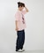 RVCA/BG04C218 半袖 Tシャツ オーバーサイズ HULA RINGER BAGGIE TEE ルーカ レディース ムラサキスポーツ