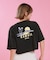 RVCA/BG04C219 半袖 Tシャツ クロップド丈 ショート丈 ルーズフィット HAWAII CROPPED LOOSE FIT ルーカ レディース ムラサキスポーツ