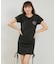RVCA/BG04C365 ワンピース ミニ丈 HEX HAWAII TEE OP  ルーカ レディース ムラサキスポーツ