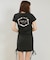RVCA/BG04C365 ワンピース ミニ丈 HEX HAWAII TEE OP  ルーカ レディース ムラサキスポーツ