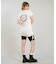 RVCA/BG04C365 ワンピース ミニ丈 HEX HAWAII TEE OP  ルーカ レディース ムラサキスポーツ