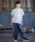 THE NORTH FACE/キッズ NTJ32604 半袖 Tシャツ バックプリント ザ・ノースフェイス 男の子 女の子 ムラサキスポーツ