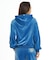 BILLA BONG/BG014011 ジップアップ パーカー フーディー ベロア セットアップ対応 SURF CAMP PALM 73 ZIP HOODIE ビラボン レディース ムラサキスポーツ