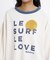 BILLA BONG/調温機能 BG014058 長袖 Tシャツ ロンT LE SURF LE LOVE LS TEE ビラボン レディース ムラサキスポーツ