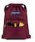 JANSPORT/14L 軽量 DRAW SACK CHERRY LACQUER JS0A83LQA0A バックパック ナップサック ジャンスポーツ ユニセックス メンズ レディース ムラサキスポーツ