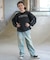 RVCA/キッズ BG046052 長袖 Tシャツ ロンT 子供服 ロゴ バックプリント 冷感素材 ルーカ 男の子 女の子 ムラサキスポーツ