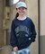 ROXY/キッズ TLT264102 長袖 Tシャツ ロンT ロゴ WAIMEA 吸水速乾 抗菌防臭 子供服 ロキシー 女の子 ムラサキスポーツ
