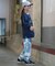 ROXY/キッズ TLT264102 長袖 Tシャツ ロンT ロゴ WAIMEA 吸水速乾 抗菌防臭 子供服 ロキシー 女の子 ムラサキスポーツ