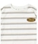 ROXY/キッズ TLT264110 長袖 Tシャツ ロンT ロゴ バックプリント ボーダー柄 ヴィンテージライク 子供服 ロキシー 女の子 ムラサキスポーツ