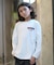 DC /キッズ YLT264517 長袖 Tシャツ ロンT 子供服 バックプリント ディーシー 男の子 女の子 ムラサキスポーツ