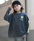 DC /キッズ YLT264518 長袖 Tシャツ ロンT 子供服 バックプリント ディーシー 男の子 女の子 ムラサキスポーツ