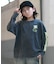 DC /キッズ YLT264518 長袖 Tシャツ ロンT 子供服 バックプリント ディーシー 男の子 女の子 ムラサキスポーツ