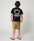 RUSTY/キッズ 水着 966455 水陸両用 半袖Tシャツ ラッシュガード ラスティー 男の子 女の子 ムラサキスポーツ