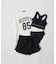 RUSTY/キッズ 水着 966802 4点セット ラッシュTシャツ付き ショートパンツ ラスティー 女の子 ムラサキスポーツ