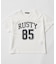 RUSTY/キッズ 水着 966802 4点セット ラッシュTシャツ付き ショートパンツ ラスティー 女の子 ムラサキスポーツ