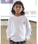ELEMENT/キッズ BG026062 長袖 Tシャツ ロンT 子供服 バックプリント エレメント 男の子 女の子 ムラサキスポーツ