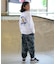 ELEMENT/キッズ BG026062 長袖 Tシャツ ロンT 子供服 バックプリント エレメント 男の子 女の子 ムラサキスポーツ