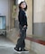 ELEMENT/キッズ BG026P16 ロングパンツ ペインターパンツ ワイドシルエット ウエストゴム 子供服 エレメント 男の子 女の子 ムラサキスポーツ