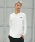 THE NORTH FACE/ロングスリーブ ES スクエアロゴティー NT82671 長袖Tシャツ  ザ・ノースフェイス ユニセックス メンズ ムラサキスポーツ【正規代理店】