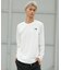 THE NORTH FACE/ロングスリーブ ES スクエアロゴティー NT82671 長袖Tシャツ  ザ・ノースフェイス ユニセックス メンズ ムラサキスポーツ【正規代理店】