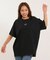 【限定】GYDA/072642772301 半袖 Tシャツ GD BACK BIG T/S ロング丈 ラインストーン ジェイダ レディース ムラサキスポーツ限定