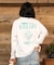 RIKKAFEMME/RF6F-2203 長袖 Tシャツ ロンT バックプリント グラフィック リッカファム レディース ムラサキスポーツ