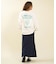 RIKKAFEMME/RF6F-2203 長袖 Tシャツ ロンT バックプリント グラフィック リッカファム レディース ムラサキスポーツ