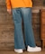 RIKKAFEMME/RF6F-3102 ロングパンツ レディース デニム パンツ Gパン フリンジフレアデニム リッカファム レディース ムラサキスポーツ