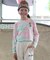 ELEMENT/キッズ BG026P03 長袖 Tシャツ ロンT ショート丈 バックプリント 子供服 エレメント 女の子 ムラサキスポーツ