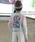 ELEMENT/キッズ BG026P03 長袖 Tシャツ ロンT ショート丈 バックプリント 子供服 エレメント 女の子 ムラサキスポーツ