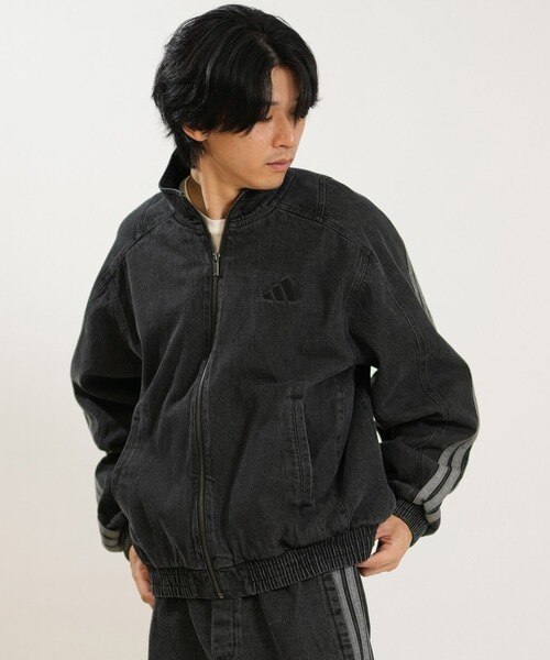 adidas/KGJ38 トラックジャケット デニム M STADIUM ウォッシュデニム