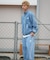 adidas/KGJ38 トラックジャケット デニム M STADIUM ウォッシュデニムジャケット ジャージ アディダス メンズ ムラサキスポーツ