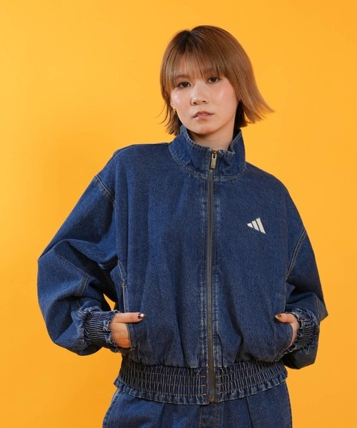 adidas/P6083 デニムジャケット Gジャン アディダス レディース